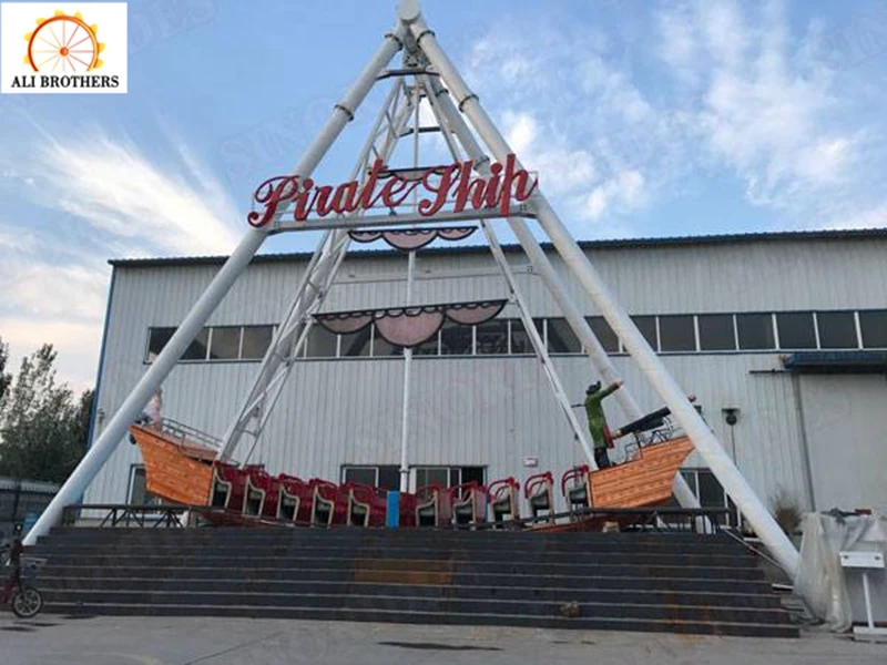 Cheap 24 / 32 / 40 seats outdoor playground kids electric pirate ship amusement ride sale