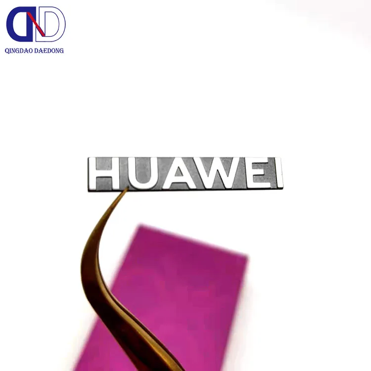 Nickel electroforming metal logo