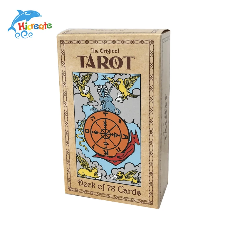 Wholesale Printing Affirmation Cartas Custom Motivational Inspirational Positive Oracle Decks Game Tarot Cards With Guidebook