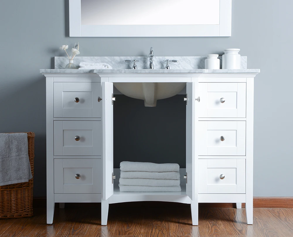 wholesale single sink  bathroom vanity  cabinets