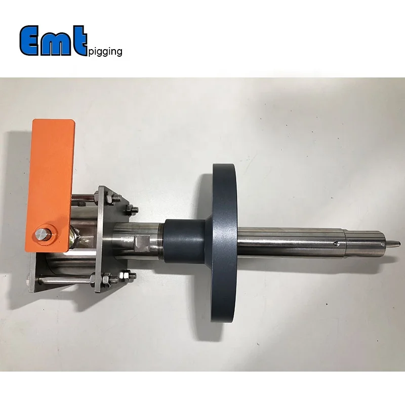 Pipe Pigging Machine Visual Flag Flange Mounted Engineering Pig Passage Indicator Detector