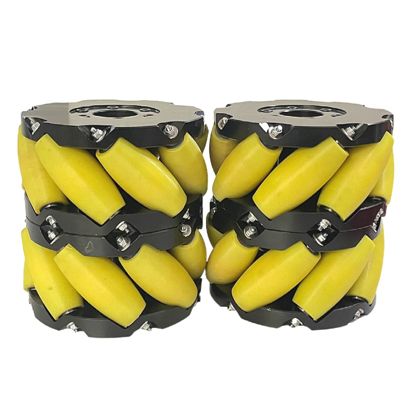 Industrial grade mecanum wheel Aluminum Alloy mecanum wheel robot AGV uses 6inch