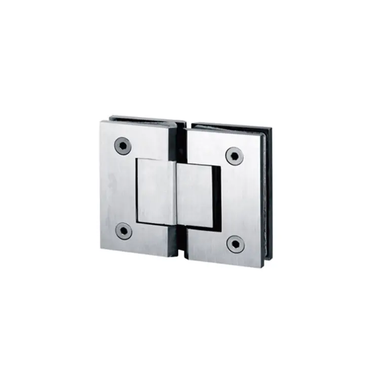 Good quality stainless steel 180 degree glass to glass hinge shower door hinge