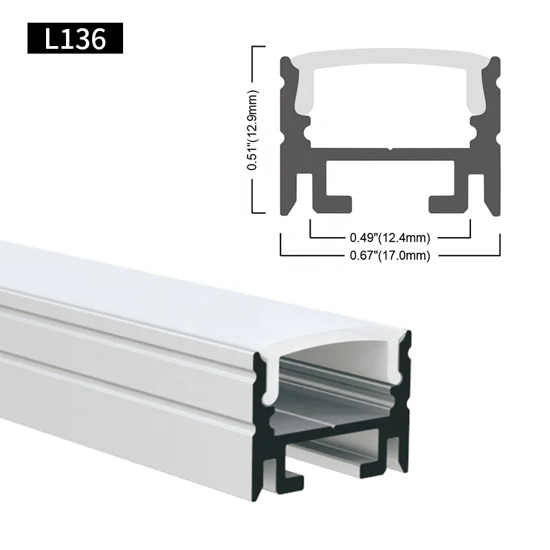 Decoration Surface Mounting Lighting LED Strip Light Aluminium Extrusion Channel Profil Within Pcb 10Mm LED Aluminum Profile