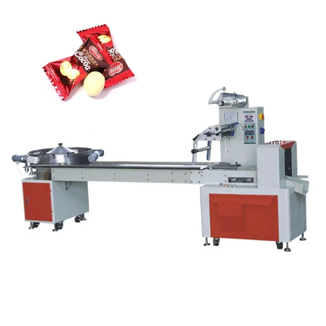 Многофункциональная упаковочная машина Tentoo для мягких конфет и