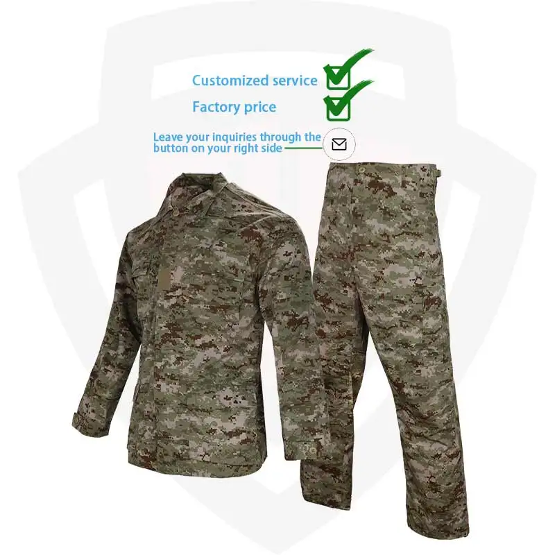 Doublesafe Honduran Militaire Ropas Pixelated цифровая камуфляжная форма BDU тактическая Униформа одежда костюм