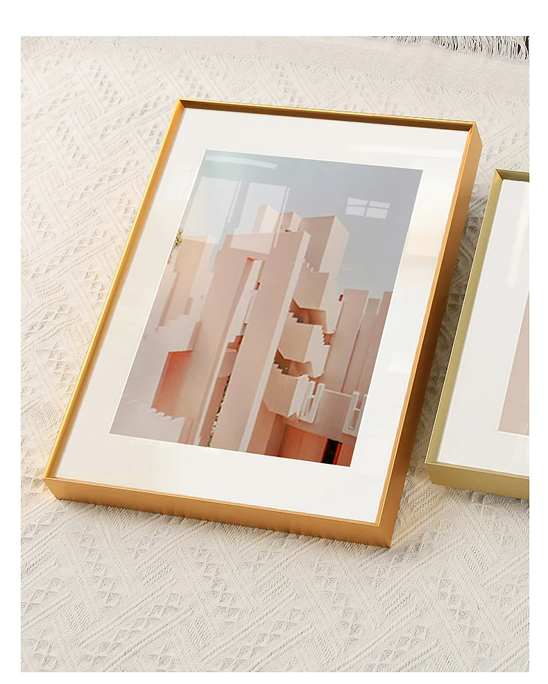 Simple Three-Dimensional Aluminum Alloy Decorative Painting Diamond Painting Frame