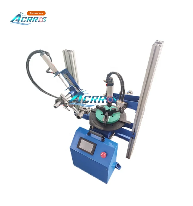 Automatic Welding Positioner 200kg/100kg CNC Program Pipe Turntable