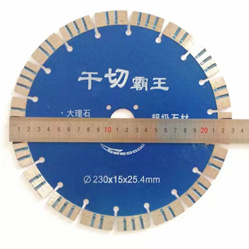 115 mm stone cutting Hot pressed V type diamond turbo saw blades cutting for granite