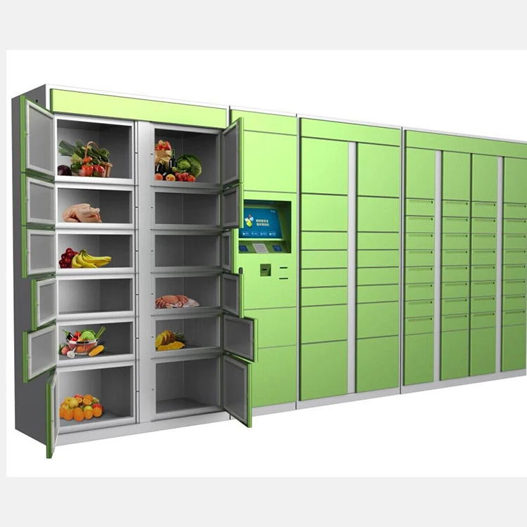 Outdoor Parcel Locker System Electronic Storage Smart Safe Locker Cabinet Electronic Storage Cabinet Smart Box Parcel Locker