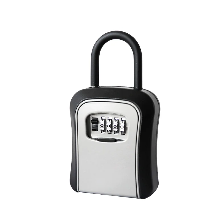 Asack G7 combination hangable hook lock key box realtor metal aluminum alloy security wall mounted safes for real estate