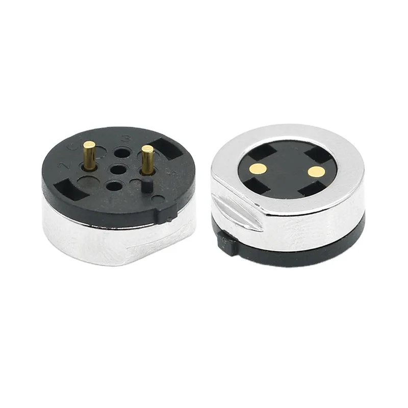 Factory Direct Sale High Quality Pogo Pin 2 Pin Female Magnetic Connector