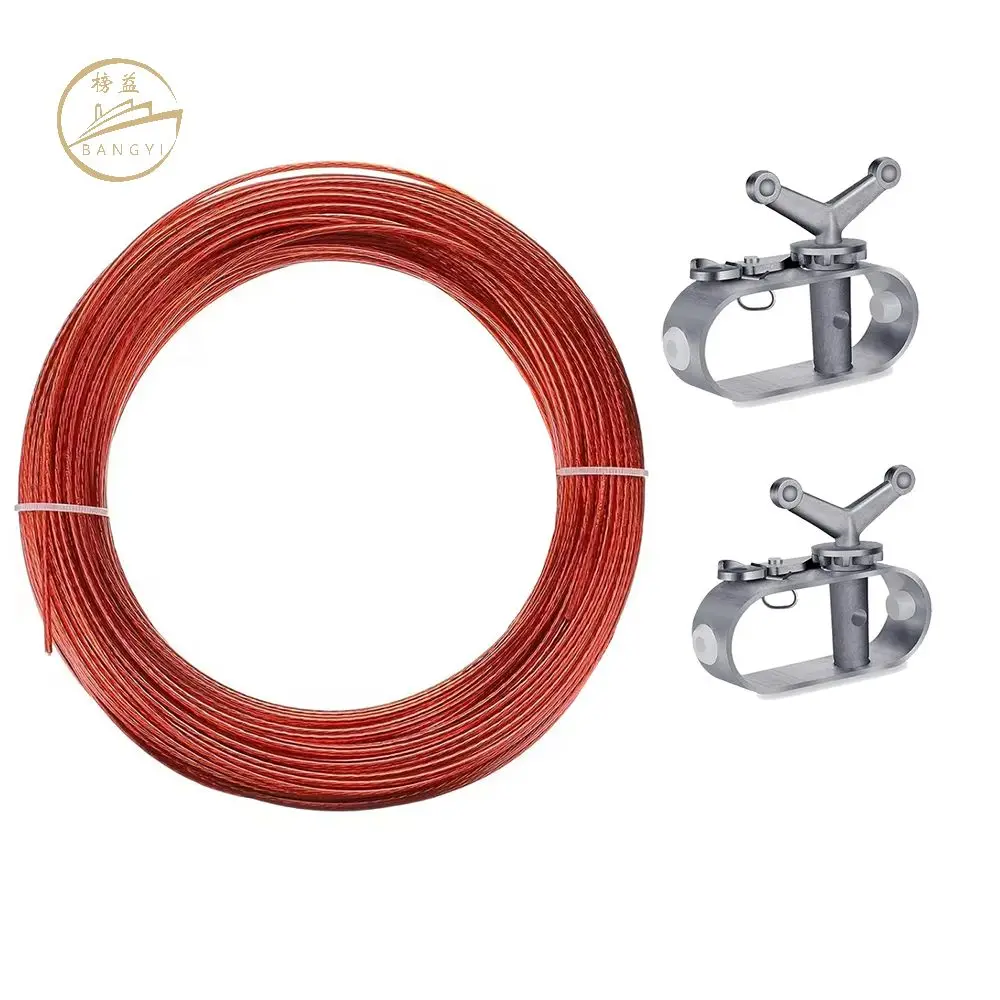Pool Cover Cable And Ratchet Plastic Coated Cable Wire Rope,Pool Cover Cable And Winch Kit,Pool Closing Supplies