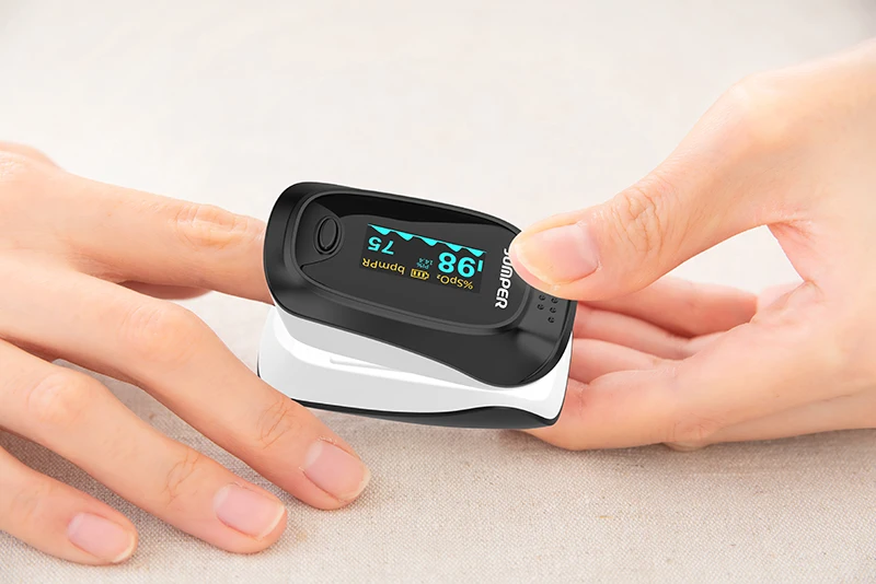 JUMPER JPD-500D Cheap Price OLED Screen Blood Oxygen Detect Fingertip Pulse Oximeter