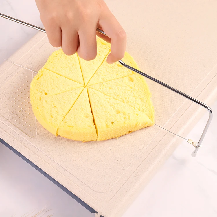 Double Lines Cake Cutter Double String Cake Tools Bread Adjustable Double Lines Slicer Kitchen Tools Cake Lines