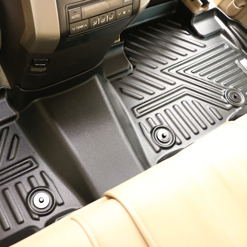 Wholesale hotsell tpo eco-friendly material 5D car mats is suitable for Toyota HILUX 2006-ON