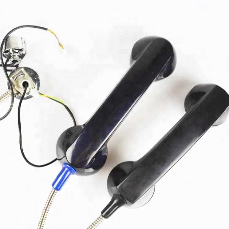 Factory ABS public telephone handset/payphone handset