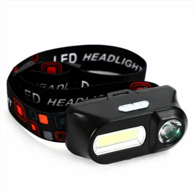 
 Waterproof LED Headlamp Rechargeable Motion Sensor Headlight Camping Flashlight Head Light Torch Lamp With USB  Working Light  