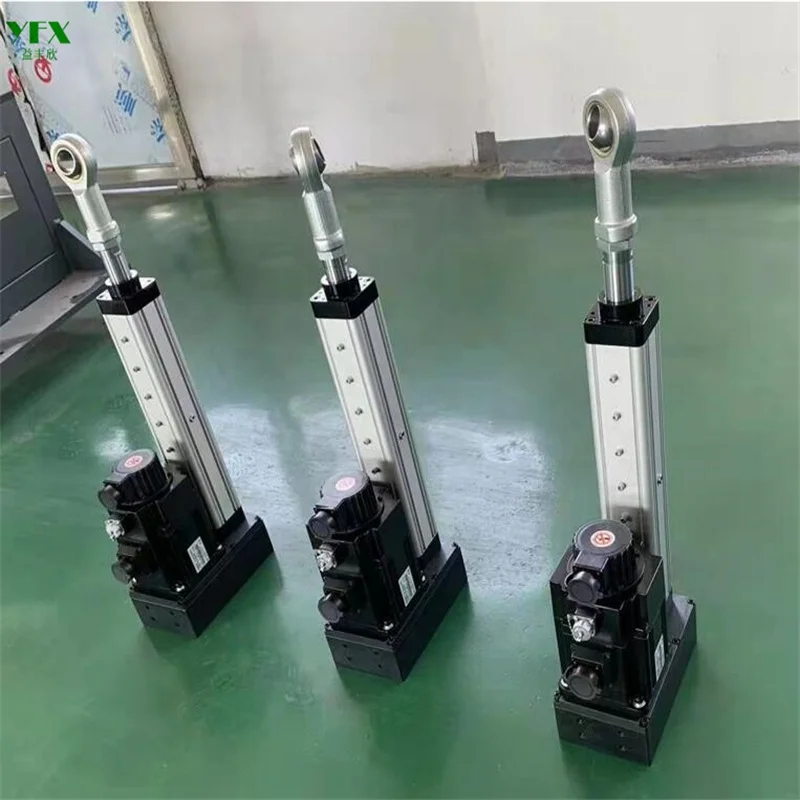 Precision Large Thrust Electric Cylinder Special Piston Rod Type Folding Electric Cylinder Push Rod