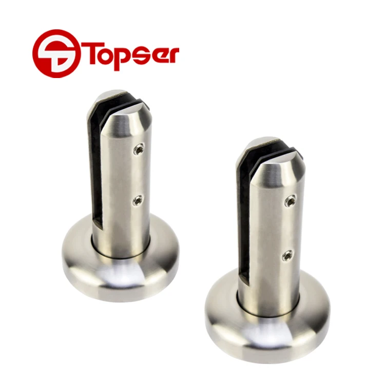 Boutique Stainless Steel Pool Fence Circular Frameless Glass Spigot