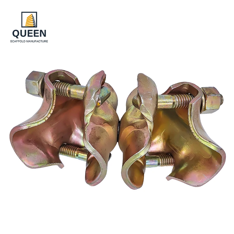 QUEEN scaffolding  coupler antitamper fence coupler jis pressed swivel coupler scaffold clamp