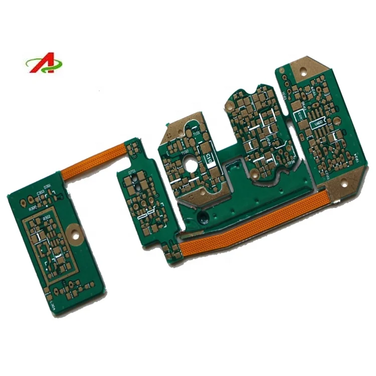Precision rigid-flex pcb, high frequency pcb, metal detector pcb circuit board