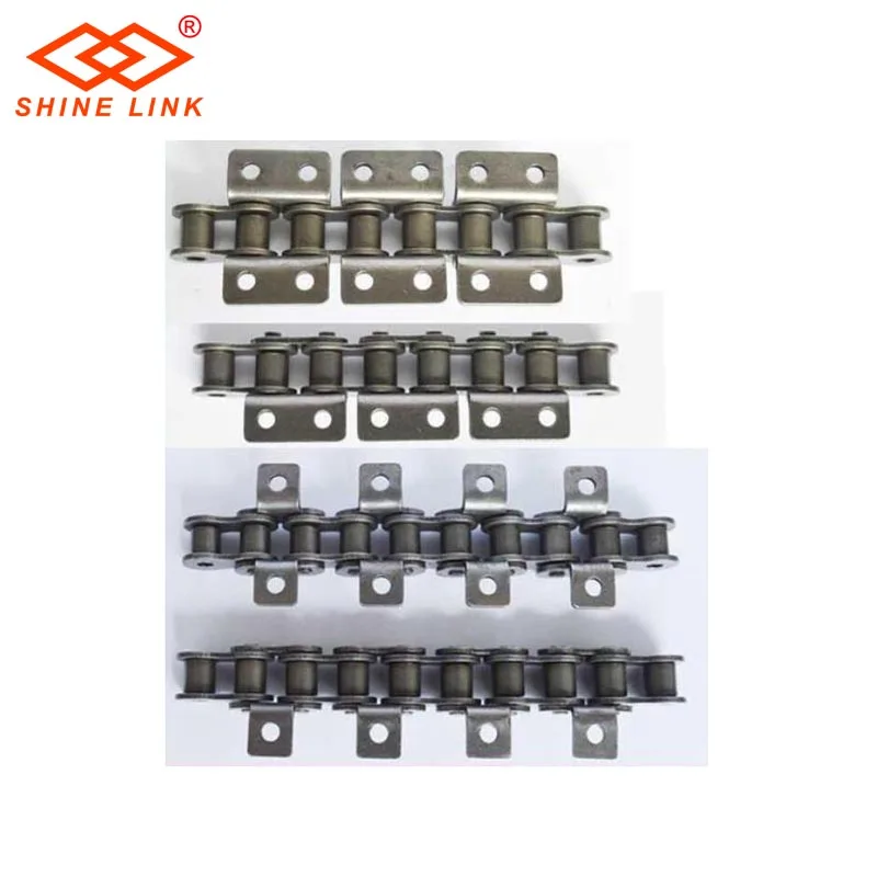 
 Роликовая цепь с креплением A2  