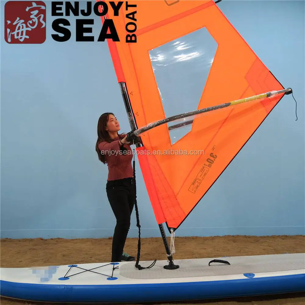 2023 Latest Design Inflatable SUP Sail Windsurf Wind SUP Inflatable ISUP Boards Windsurfing