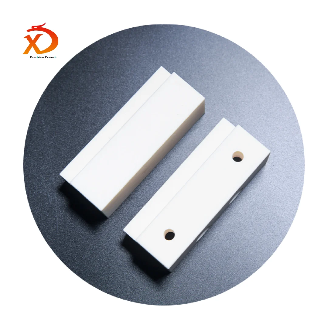 insulator alumina block 99% alumina ceramic insulator block brick tile parts