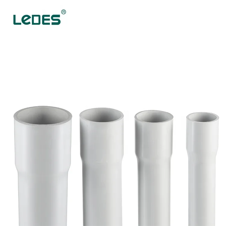 4' inch PVC  Electrical Rigid Conduit Pipe with Belled End Canadian Standard Factory Direct Sale