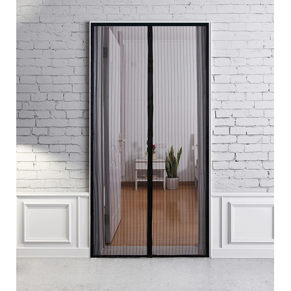 Magnetic Soft Screen Door Mosquito Protect Magnetic Net Strip Magnetic Curtain For Door & Windows