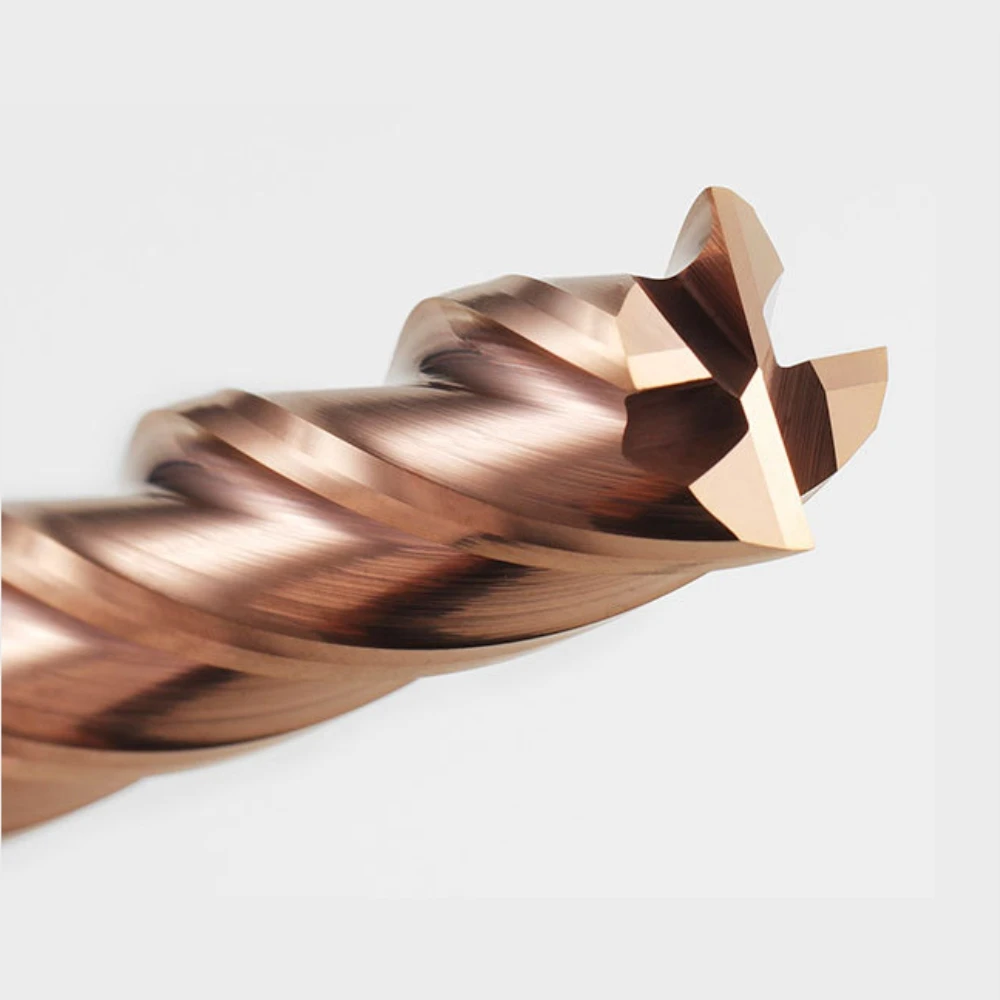 BKEA D8*20*D8*60L HRC55 Factory Milling Cutter CNC Tools Endmill Solid Carbide Endmills 4 Flute Flat Fresa End Mill