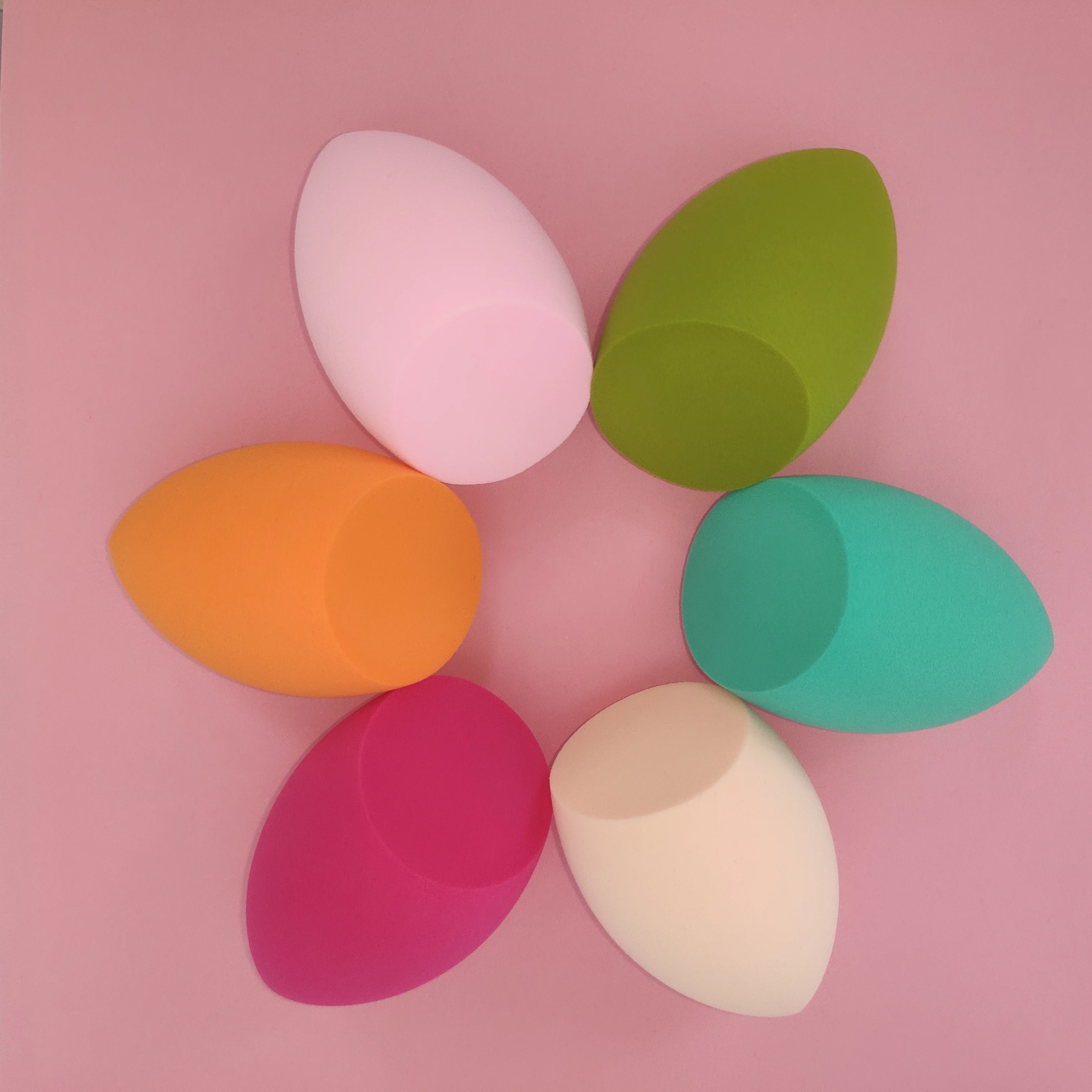 Wholesale super soft beauty makeup sponge egg cosmetics blender packaging custom logo make up sponge