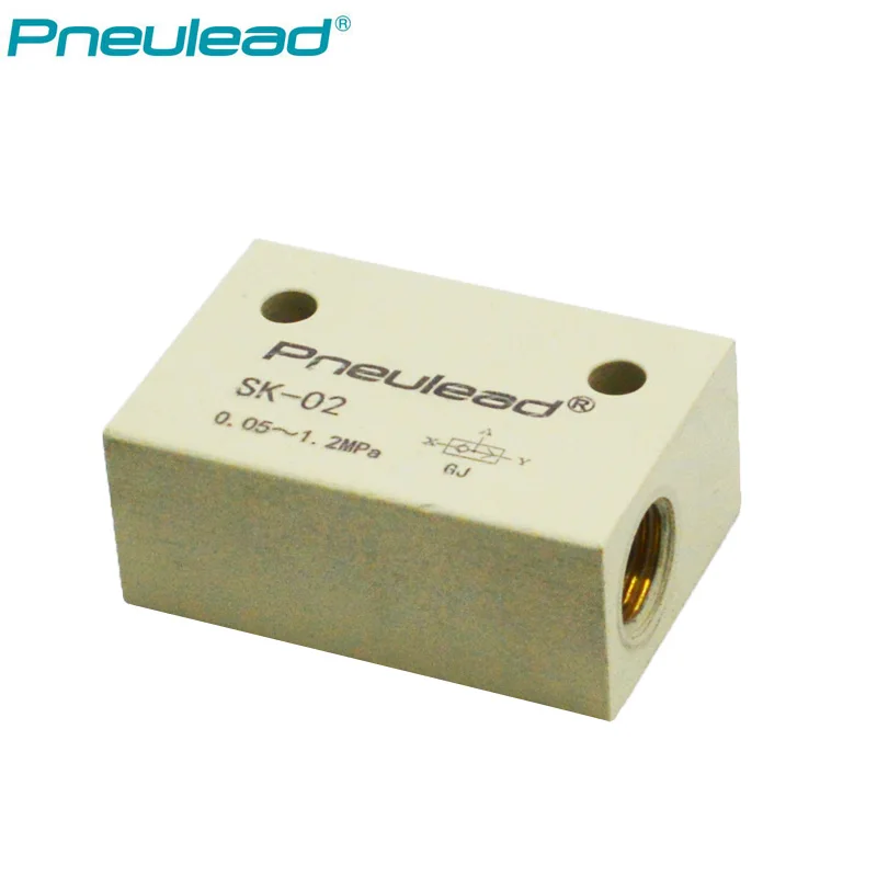 Pneulead SK series Logic Component Shuttle Valve Dual-pressure valve