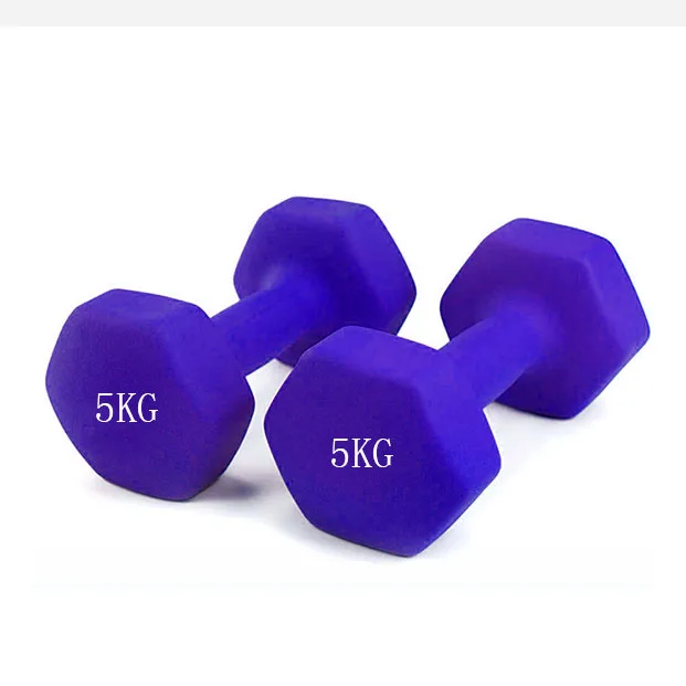
Dumbbell Set Vinyl Cast Iron Dumbbell Neoprene Portable Gym Solid Dipping Pvc Colorful 1 Kg Unisex 
