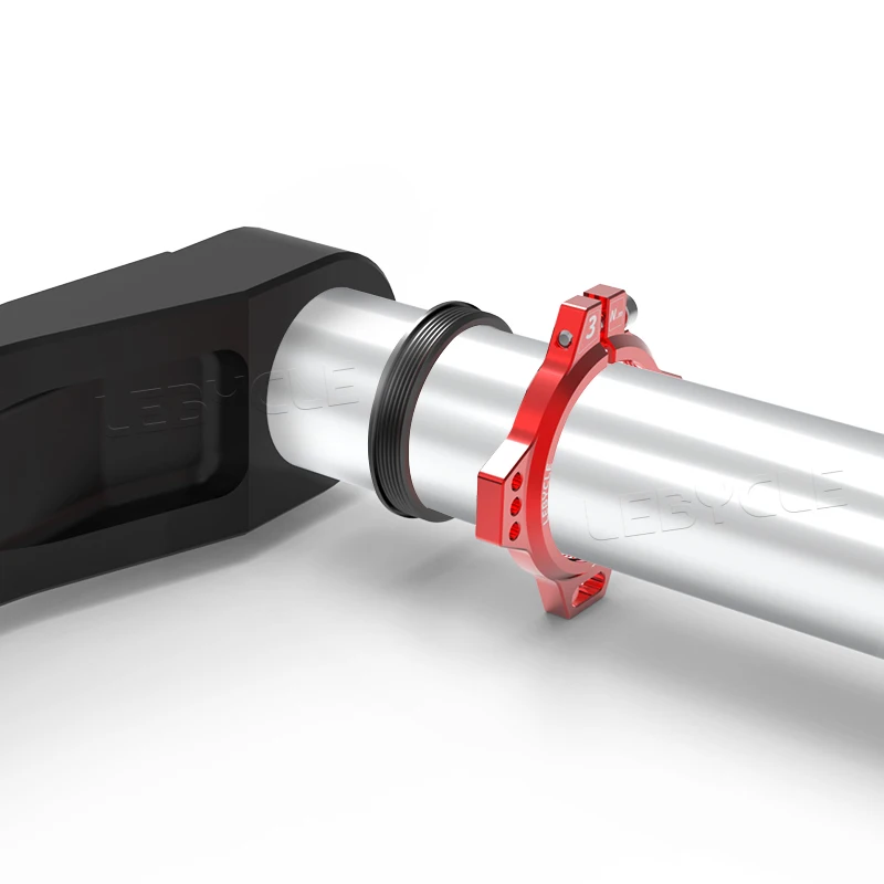 Lebycle MTB Crank Chain ring Adjuster Bottom Bracket Preload Adjuster Kit DUB Crank 28.99 Spindle Adapter Aluminum Alloy