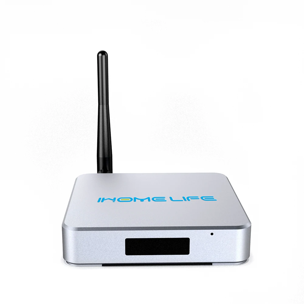 IHOMELIFE HLQ pro tv box amlogic S905L CPU 4+64GB smart tv box android 9.0 support wifi 2.4G with customize UI interface