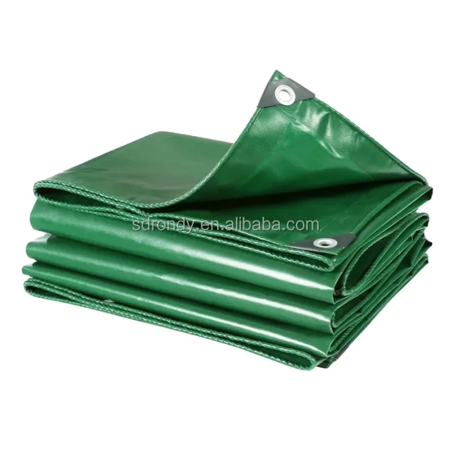 10oz/18oz waterproof PVC coated polyester fabric tarpaulin manufacturer