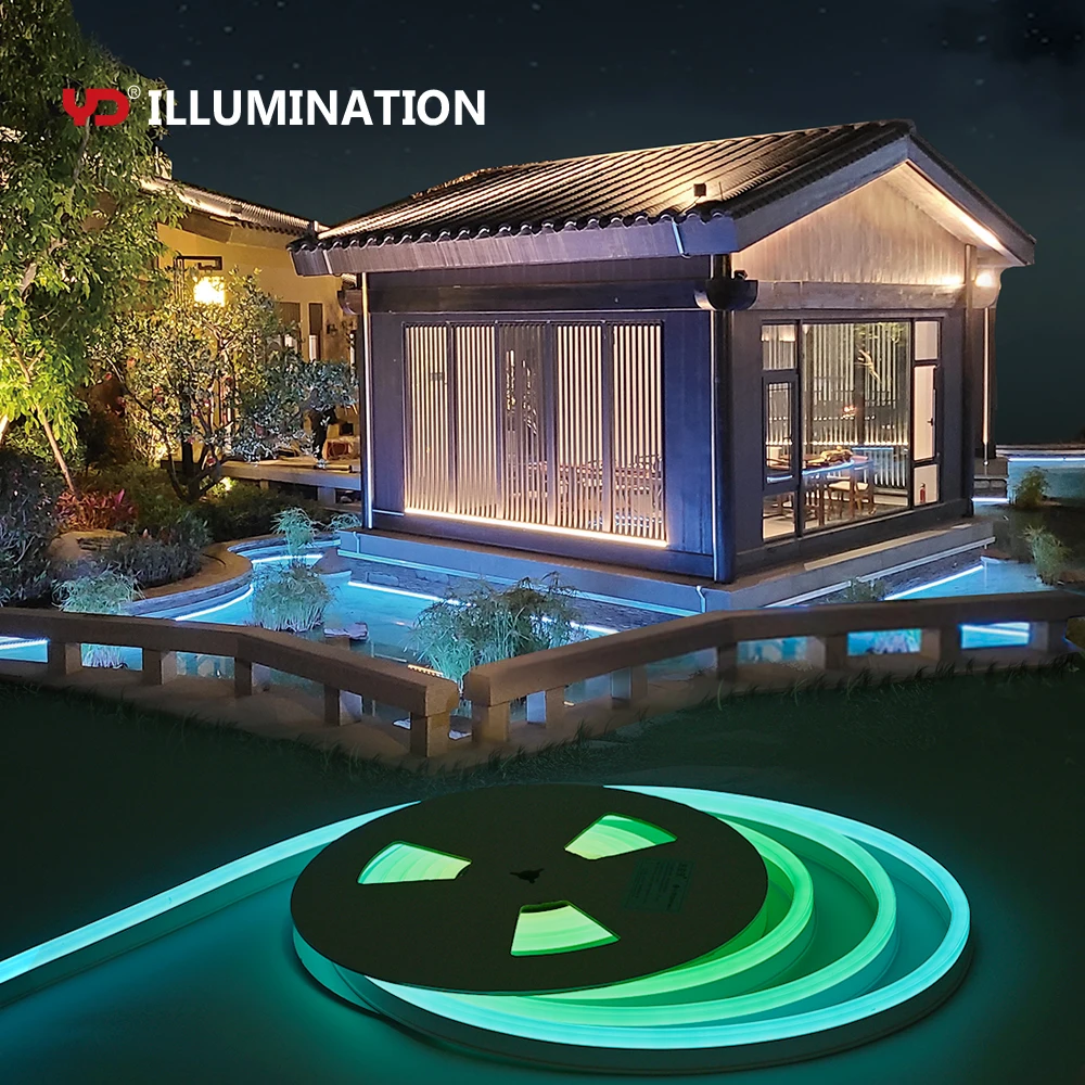 High Quality Led Waterproof IP68 Full Color Flexible Strip Lights For Decorative Facade Lighting