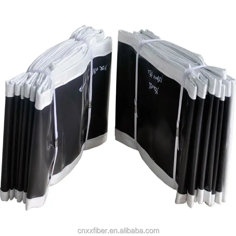 Heat Resistant Silicone rubber non-metallic fabric welding expansion flexible joint belt for Humidification Tower