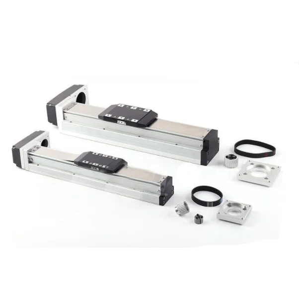 Линейный привод электродвигателя GTH8 GTH80 SFU1610 встроенный в линейное движение направляющий шариковый винтовой модуль скольжения