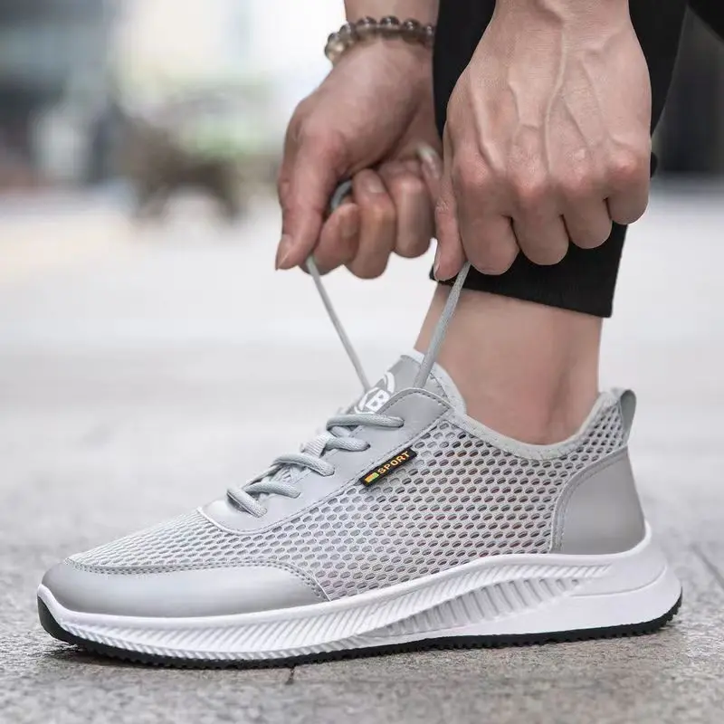 Top sale guaranteed quality men sneakers fashion shoes trend breathable sports shoes