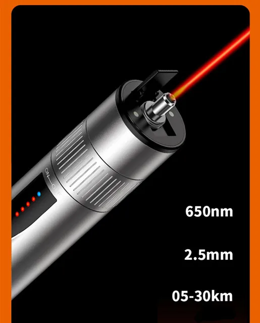 Wholesale FTTH 10mw 30km Fiber Optic Visual Fault Locator For Underground Cable