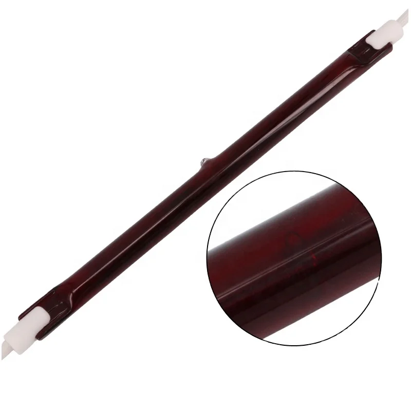 1000w Short Wave Ir Heater Roll Quartz Silica Tube Heating element for Coffee Roaster