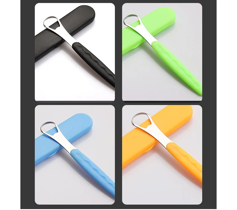 Tongue Scrapers Cleaner Stocking Stuffers for Kids Women Men Healthy Oral Care Tongue Cleaner Easy to Use Help Fight Bad Breath