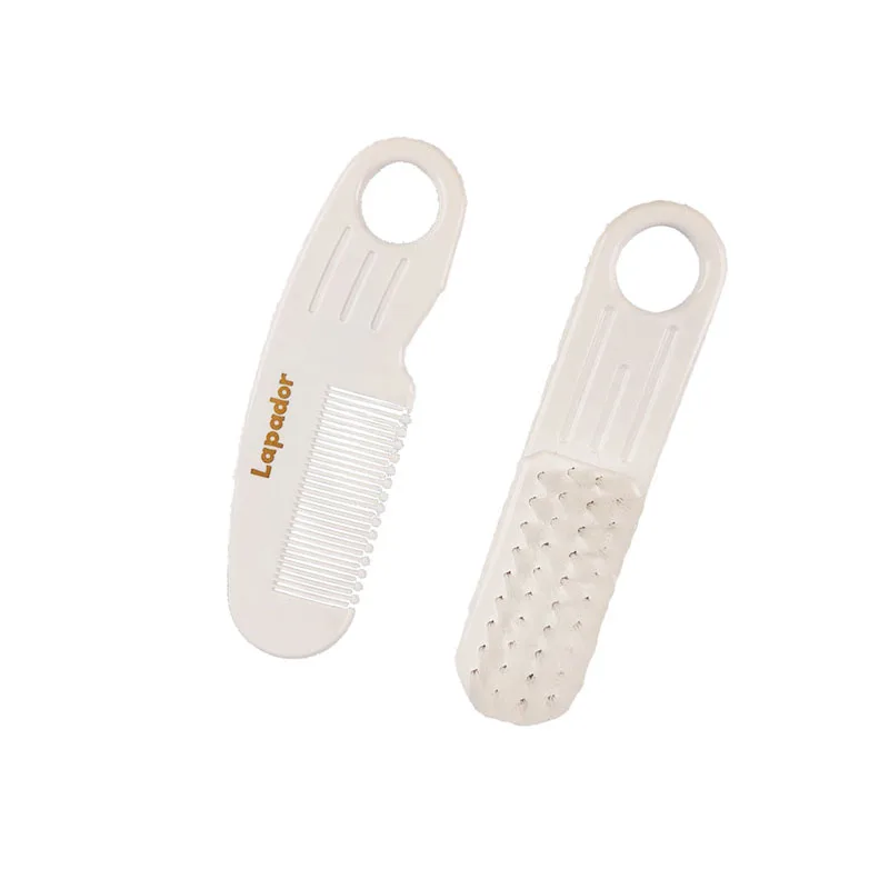 Toddler Shower Registry Gift Baby Grooming Kit Natural Soft Hair Brush and Comb Set for Newborn