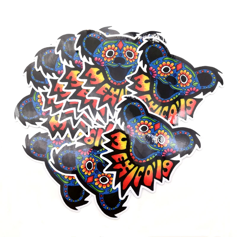 100 шт., водонепроницаемые ПВХ Виниловые наклейки с защитой от ультрафиолета