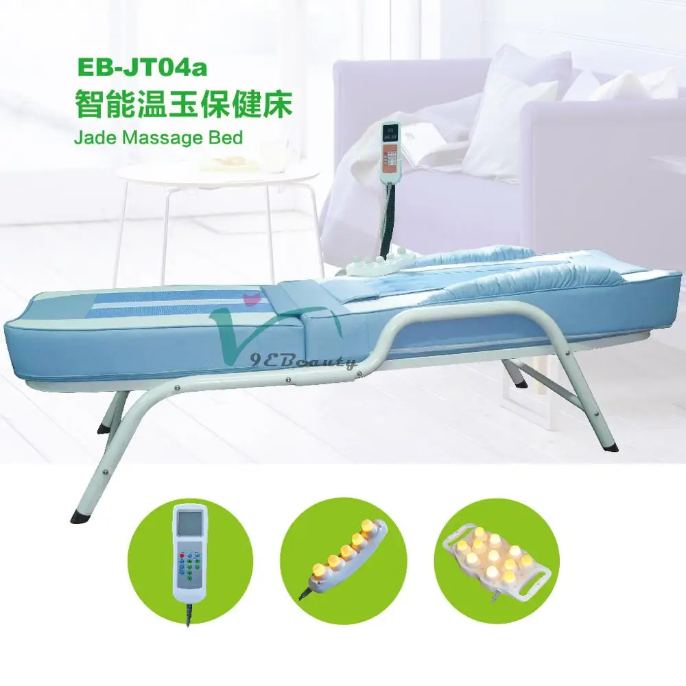electric adjustable jade roller massage table bed/table de massage