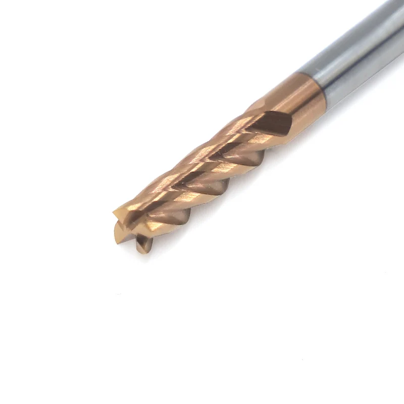 DESKAR 4F-4.0mmX4X16X75 HRC60 HRC-60 4F 4 Flute 4mm Carbide End Mill Manufacturer