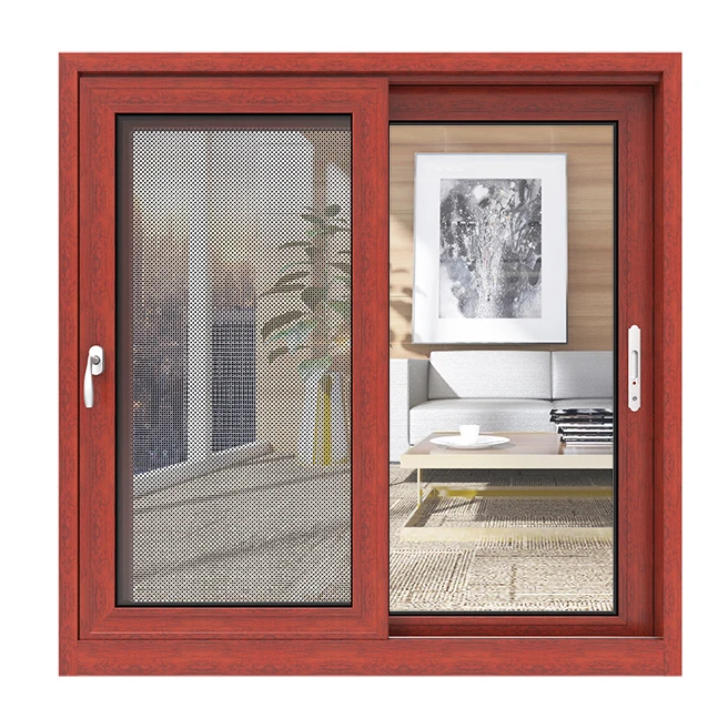 modern design aluminum clad wood window top sliding window From China Factory
